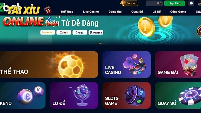 Cổng game tài xỉu Zbet