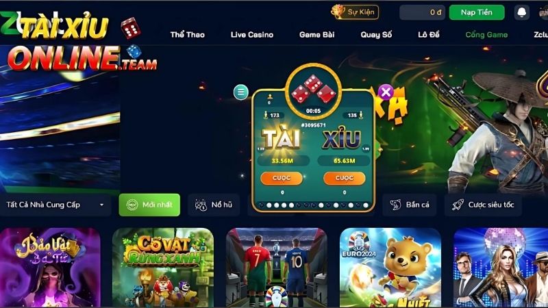 Tài xỉu Zbet