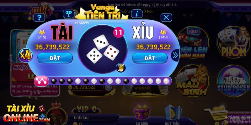 Chi tiết về luật chơi Taixiu Zing88