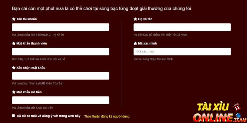 Hướng dẫn đăng ký và tham gia game tài xỉu an toàn