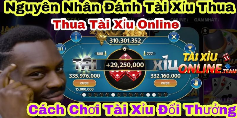 Khắc phục các sai lầm để tìm ra cách chơi game tài xỉu online luôn thắng
