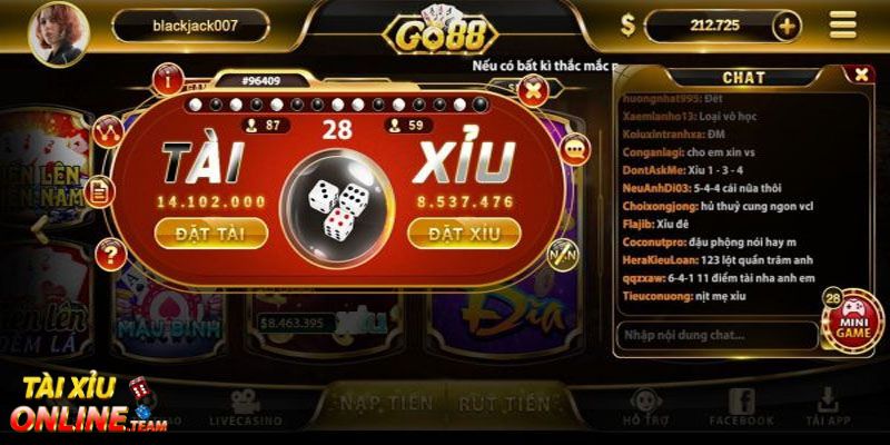 Tại sao nên lựa chọn Go88 để tham gia trò chơi Tài Xỉu?