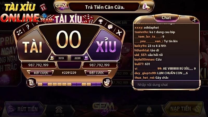 Tài xỉu Gemwin