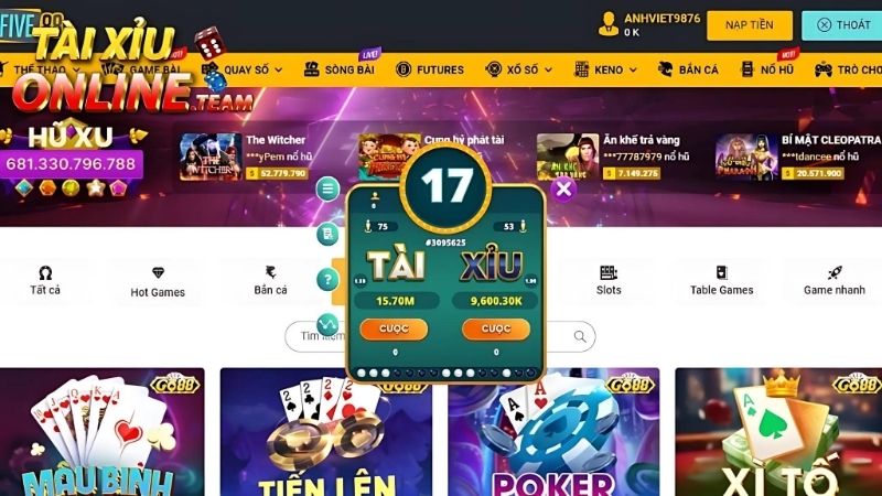 Tài xỉu Five88