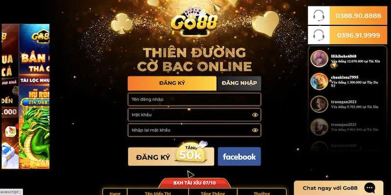 Dấu hiệu nhận biết website Go88 chính thức